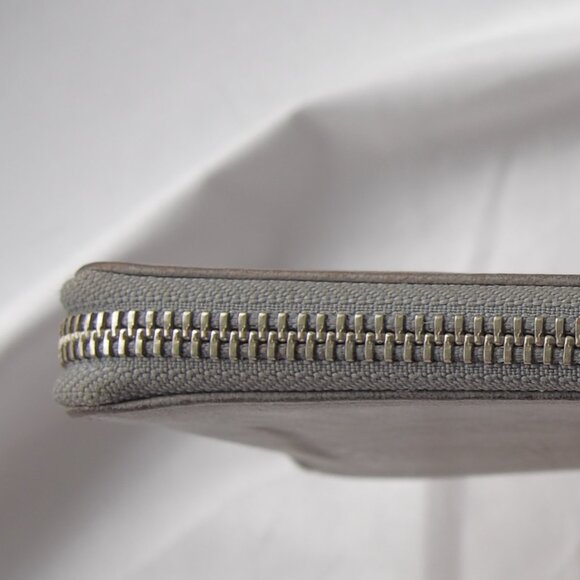 L.A.M.B. Gray Full Zip Wallet, Y2K, Vintage, Gwen Stefani - Picture 11 of 16